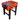 Baby foot Roberto Sport Roby Color Rouge