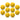 Lot de 10 balles Roberto Sport ITSF jaunes